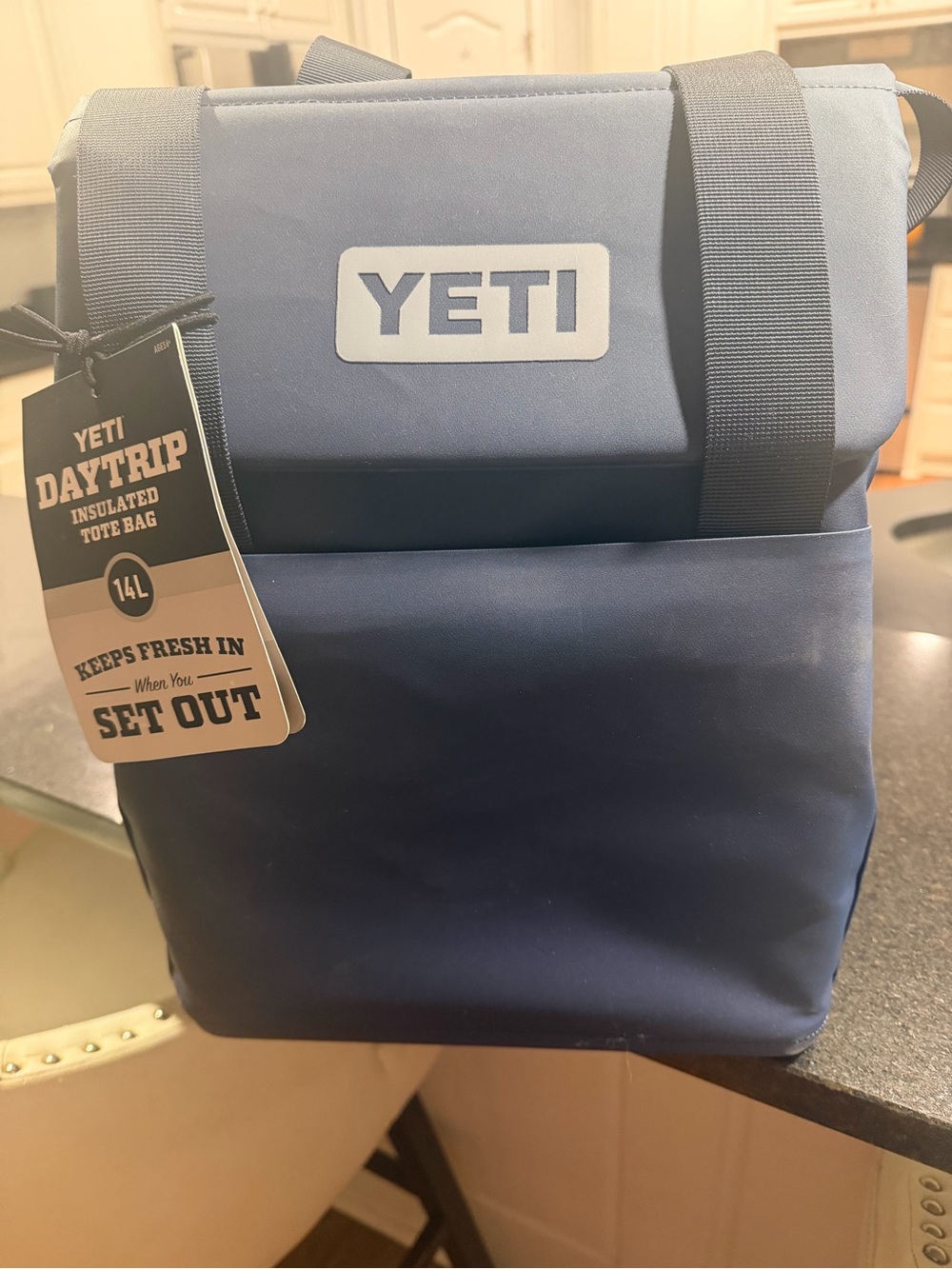 Yeti Navy Insulated Daytrip Tote Bag